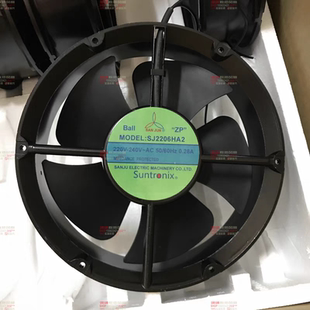 22060 220V 0.28a 原装 机柜 SJ2206HA2 20cm圆形 散热风扇 三巨