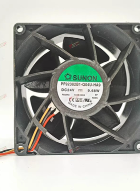 PF92382B1-Q04U-HA9 建准SUNON 24V 9.68W 3线丹佛斯变频器风扇