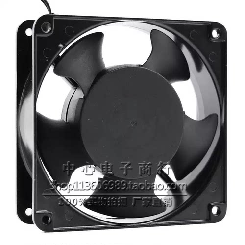 全新正品YM212AMB1/ATB1 交流220V 0.12A 12CM机柜排气轴流电风扇