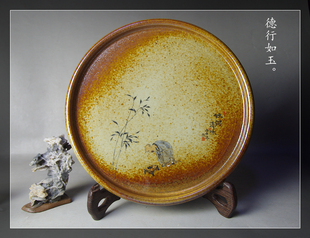 美院全手工手绘陶泥禅意人物壶承平价不议!3