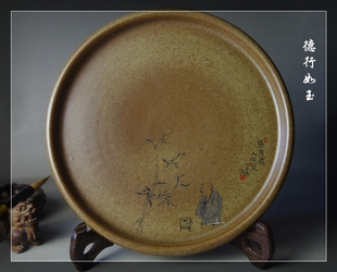 美院全手工手绘陶泥禅意人物壶承平价不议!2