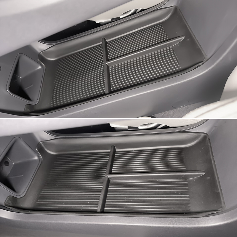 适用于26款日产N6扶手箱储物盒中控下收纳置物盒中央隔层配件