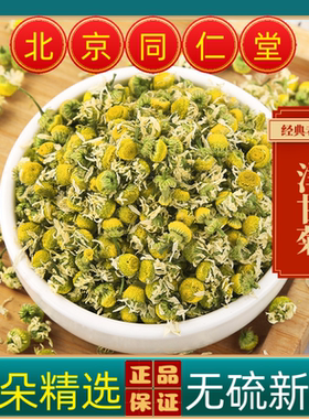 同仁堂洋甘菊中药材洋甘菊花无硫洋甘菊干品洋甘菊正品罗马花草茶