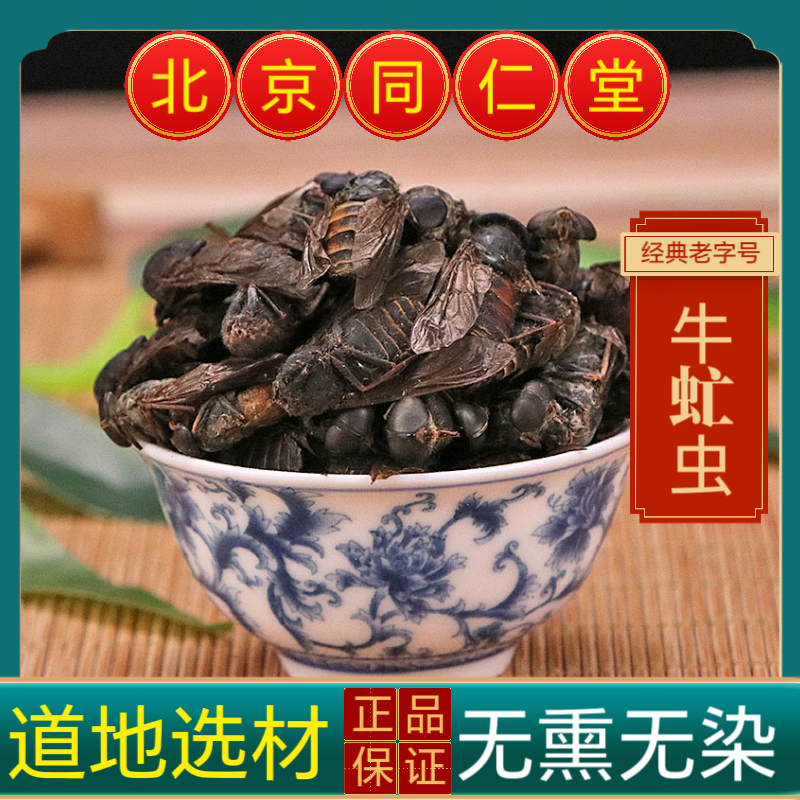 同仁堂中药材牛虻虫中药材蜚虻牛虻牛牤虫牛苍蝇牛蚊子虻虫牛氓虫