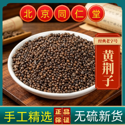 黄荆子中药材正品布荆子黄金子布惊茶黄荆籽布惊仁布惊子仁布惊籽