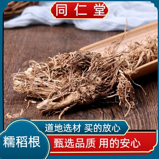 同仁堂中药材 糯稻根 糯稻根须 稻根须 糯谷根 糯稻草根正品包邮