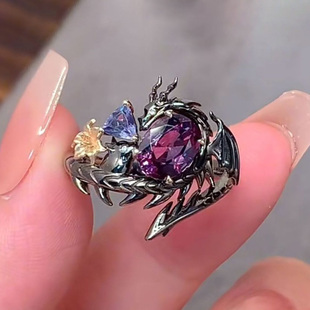 恋与深空秦彻龙翅膀戒指小狸花衍生周边游戏二次元cos指戒礼物