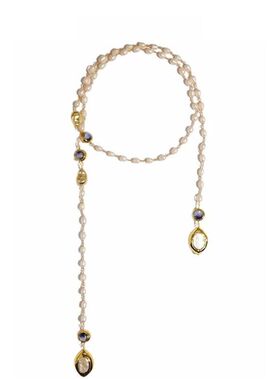 《珍珠诗篇》巴洛克珍珠长项链设计师款颈链叠戴锁骨链