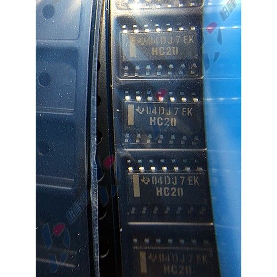 SN74HC20DR 74HC20D HC20 SOP-14窄体 3.9MM TI进口原装