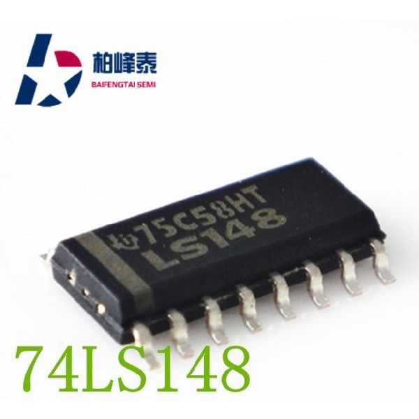 SN74LS148DR2丝印：LS148 SOP-16 MOTO原装正品 IC配套