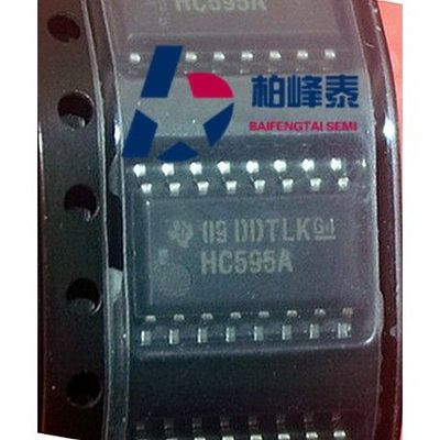 SN74HC595ANSR丝印：HC595A SOP-16中体 TI正品 IC配套
