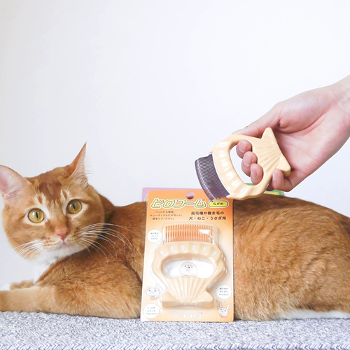 Fat Orange Японский подлинный филоком Filo Shell Combat Cat and Dog Frica Comb Pett Petts