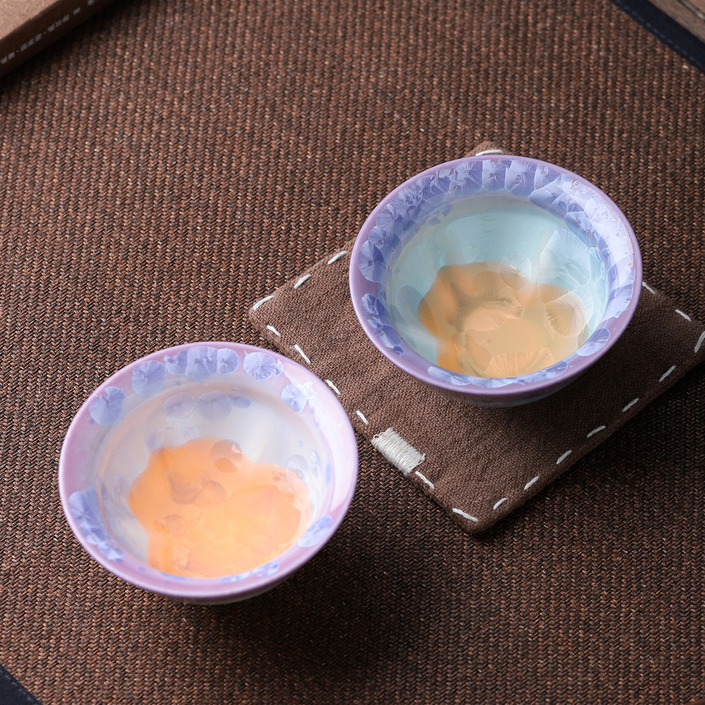 2026新款结晶釉罗汉杯渐变色茶杯功夫茶具茶碗个人专用杯品茗杯