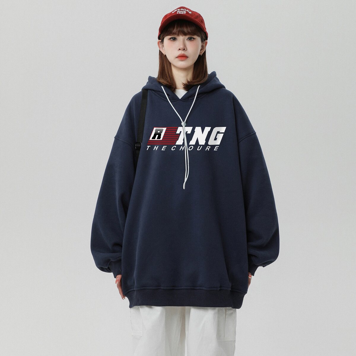 2024冬季华棉复合加绒加厚连帽卫衣女B213-8106-P70控88,女装卫衣/绒衫,星座617A-4