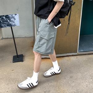2024美式松紧腰短裤男夏季休闲宽松五分裤B213-8140-P38控58图片