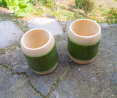 竹奶茶杯小茶杯酒杯水杯新鲜竹子茶壶茶具竹杯尺寸可定制