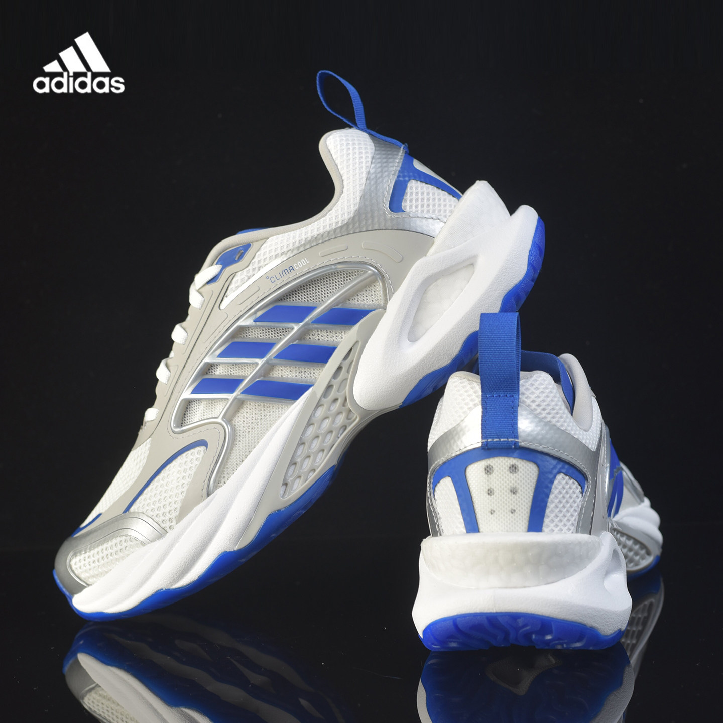 Adidas阿迪达斯清风系列跑步鞋男女透气减震运动鞋百搭舒适KK1812