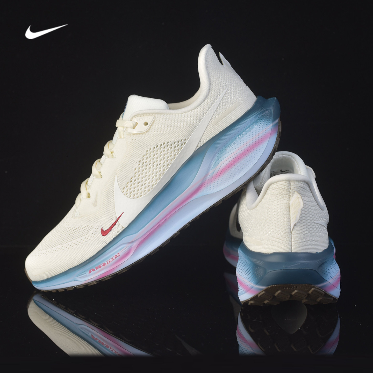 Nike官网正品耐克AIR ZOOM男女飞马40减震系带运动休闲鞋IQ1153