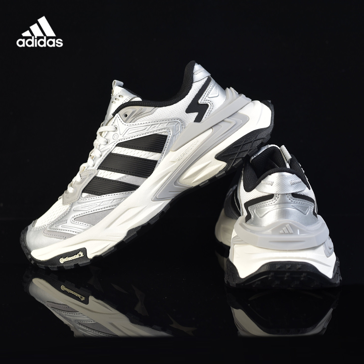 Adidas阿迪达斯官方正品男女鞋新款透气缓震防滑休闲运动鞋JS0059