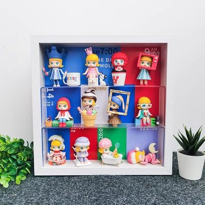 泡泡玛特Molly的一天茉莉收纳盒