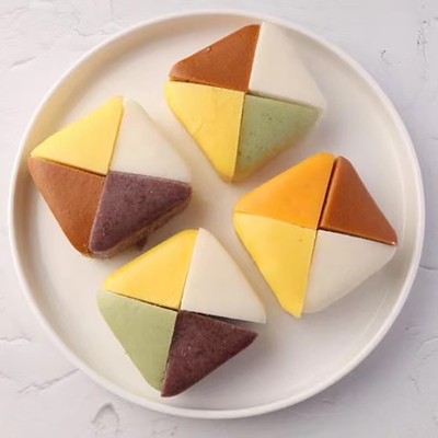 四喜方糕米糕发糕传统点心粗鲁糕点早餐方便速冻食品蒸小吃