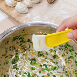 厨房硅胶刮刀洗碗机刮板食品级耐高温多功能刮油板包饺子神器挖勺