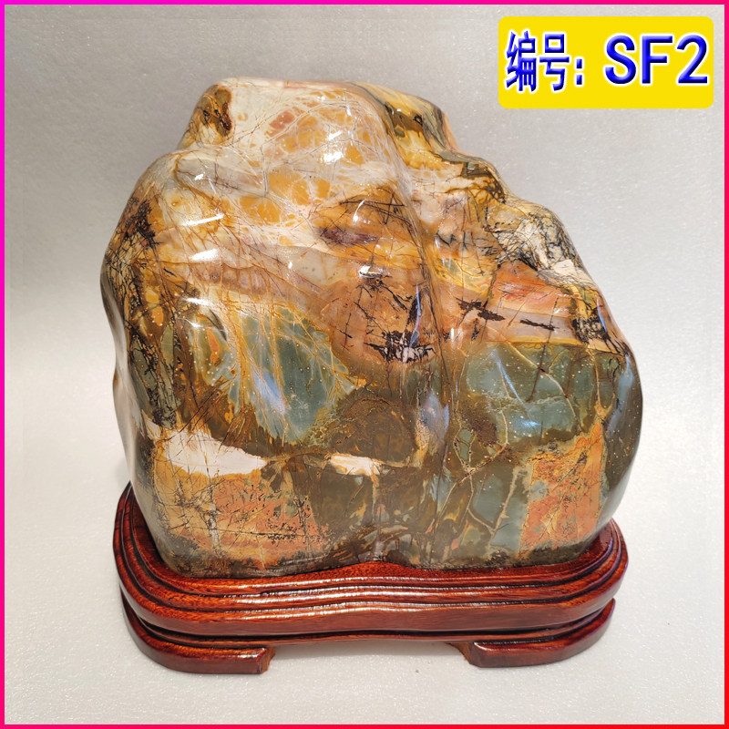 丽海石业中式切割打磨山型山峰