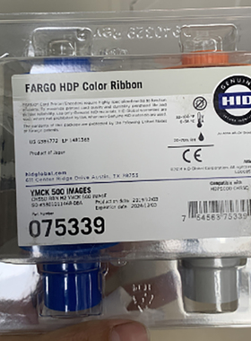 084051色带 084053转印膜带Fargo法高HID打印机HDP5000卡片打卡机