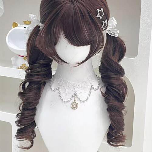 假发女65cm日系Lolita罗马卷长卷发全头套