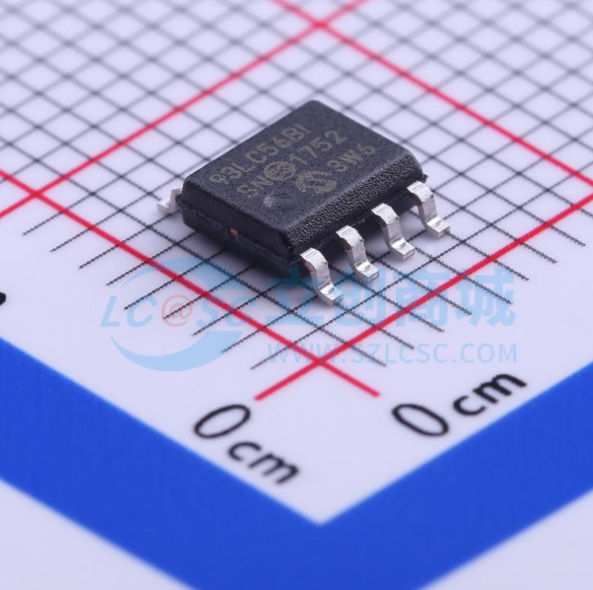 原装正品 93LC56B-I/SN 封装SOP-8 全新串行2Kbit存储器芯片