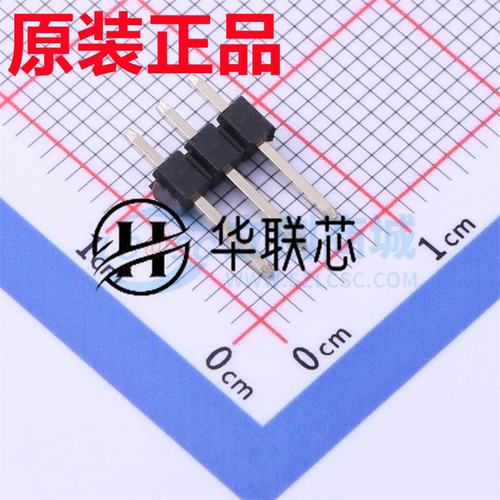 原装正品 PZ254V-11-03P 全新排针 间距:2.54mm 1x3P 直插 方针