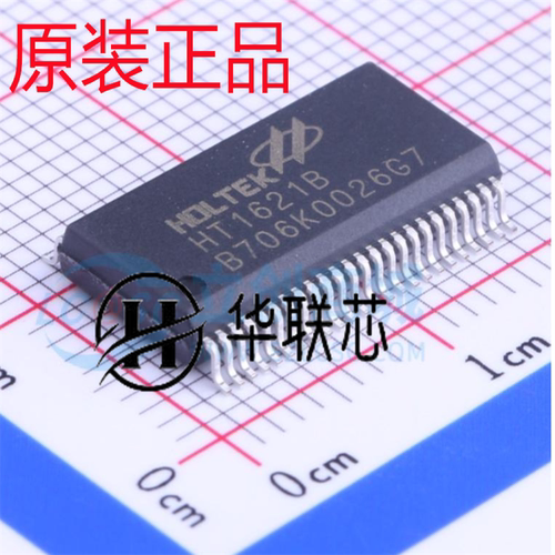 原装正品 HT1621B 封装SSOP48 全新RAM映射32x4多功能LCD驱动芯片