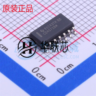 原装正品 CD4072BM96 封装SOIC-14 全新双通道逻辑门或门芯片