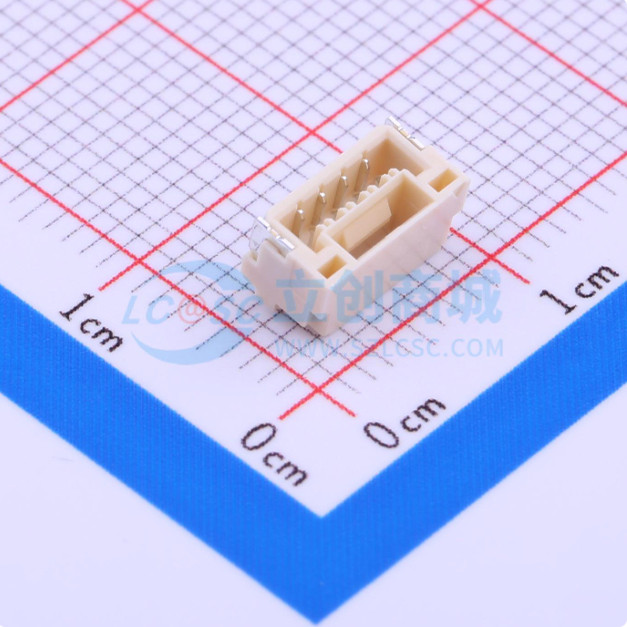 原装JST SM04B-GHS-TB(LF)(SN) 连接器针座4P 1.25mm间距立贴插头