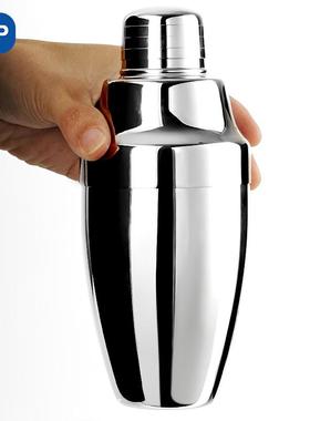 KLP镜系列第四代升级三段式摇壶shaker8k级抛光调酒器摇酒雪克壶