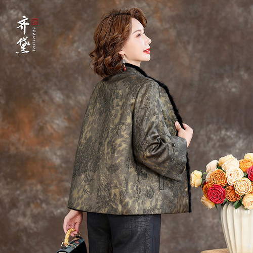 新中式高端大牌鹅绒服20