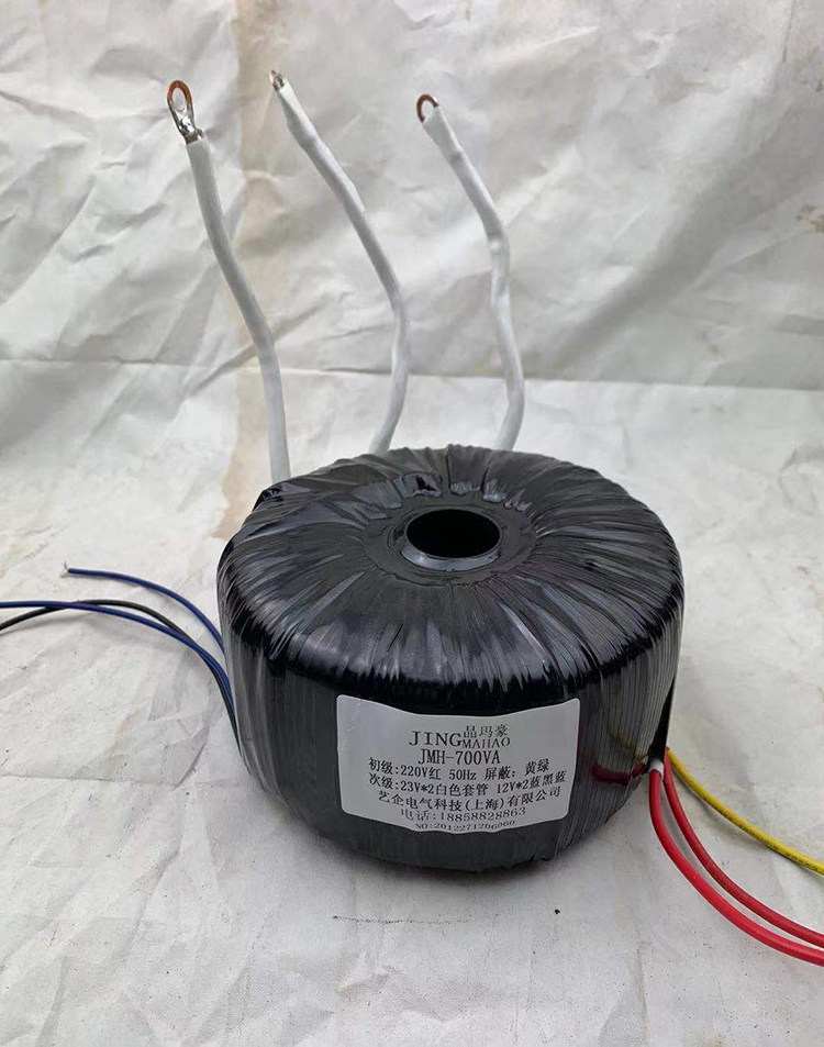 中孔环氧灌封环牛变压器音响胆机功放700w双23v12v电源环形变压器