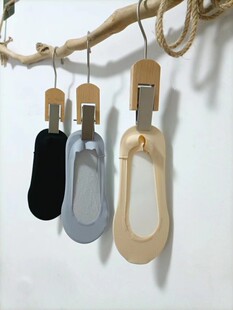 纯棉袜底分左右脚防掉跟船袜 无痕隐形袜 浅口绢感 日本超薄一片式