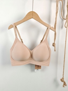 TENCEL莫代尔无痕内衣女小胸聚收副乳防下垂夏季薄款软支撑文胸