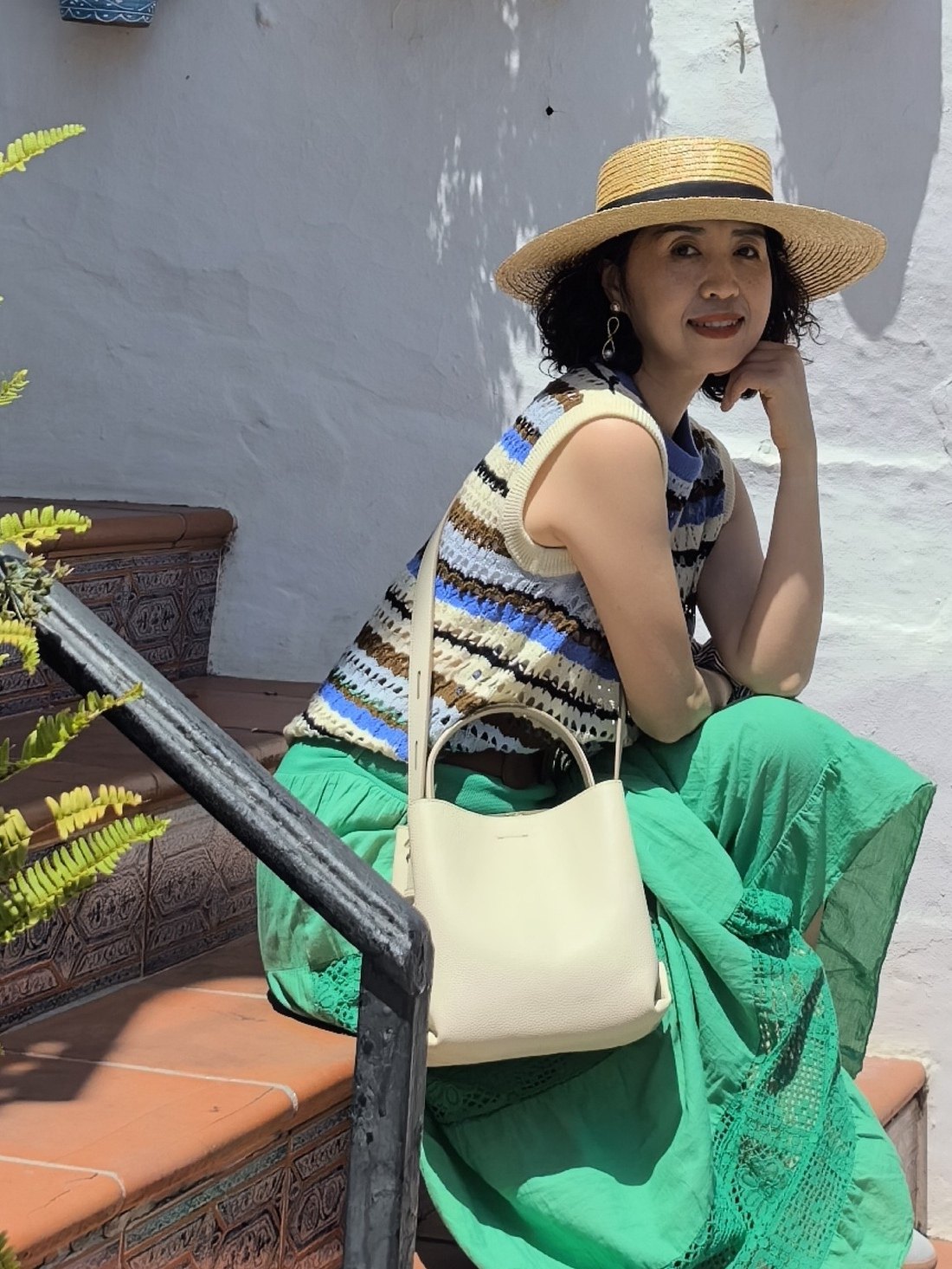 质感荔枝牛皮小众水桶包女2024新款手提斜跨单肩托特包,箱包皮具/热销女包/男包,水桶包,淘宝优惠券,粉丝福利购,淘宝优惠卷