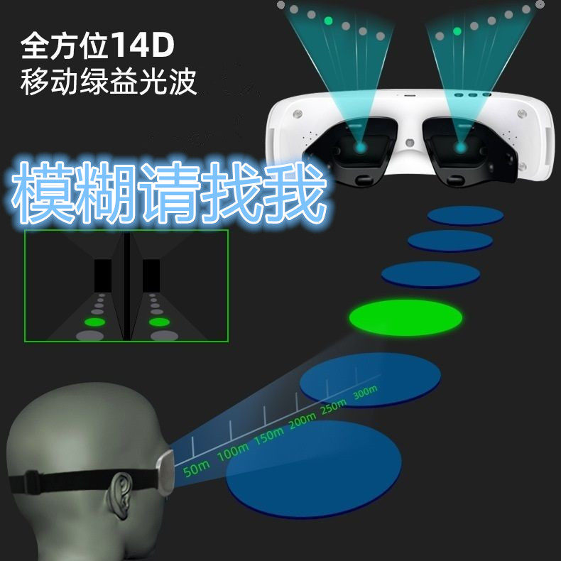 近视护眼仪散光眼部按摩器缓解眼疲劳成人儿童学生视力充电5.0