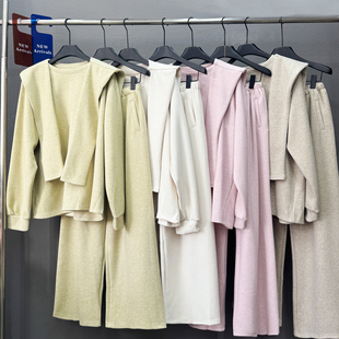 女爆 卫衣撞色休闲套装 欧洲站新款 小众DMG甜酷辣妹撞色拼接长袖