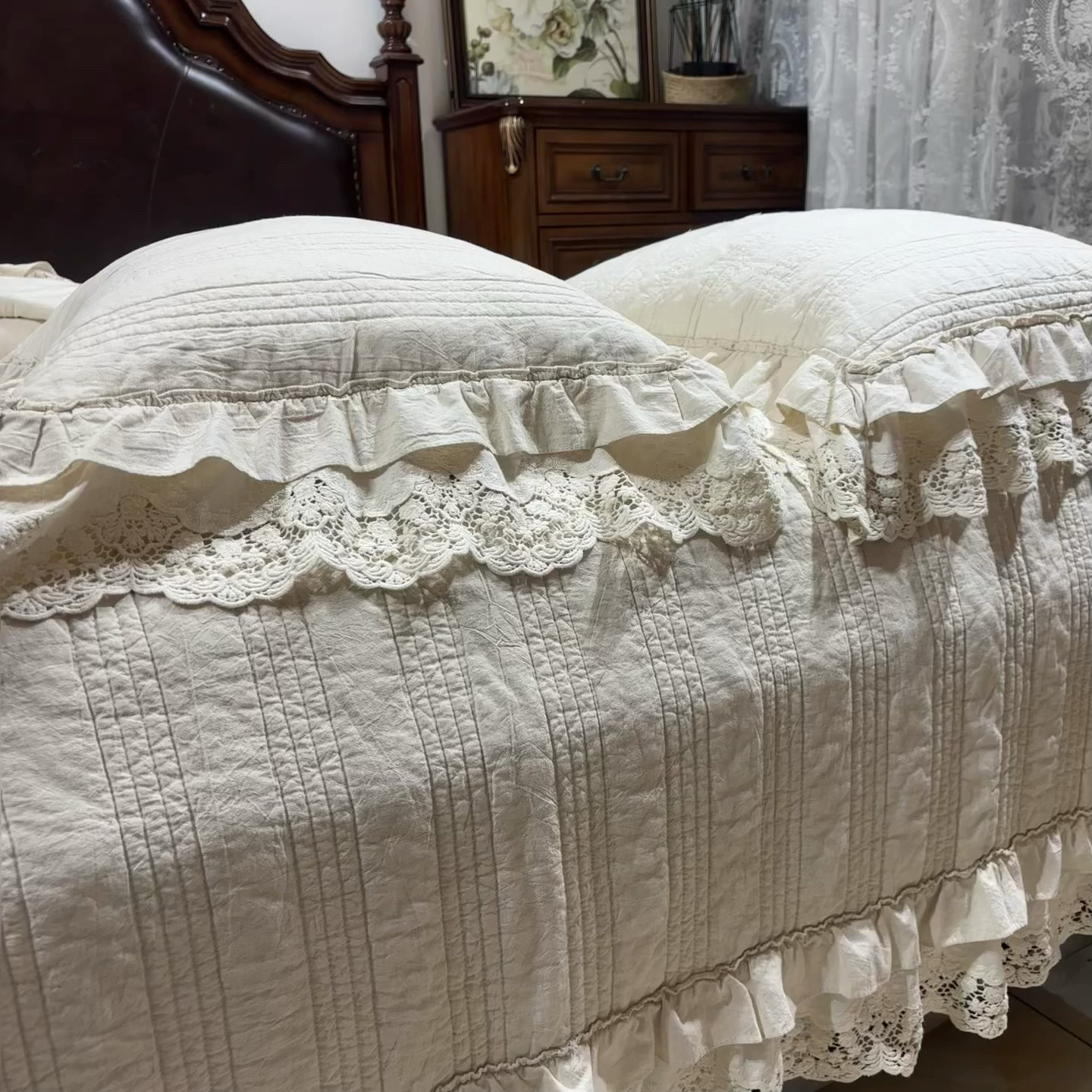 米色棉麻床盖被套夏被四件套,床上用品,床盖,淘宝优惠券,粉丝福利购,淘宝优惠卷