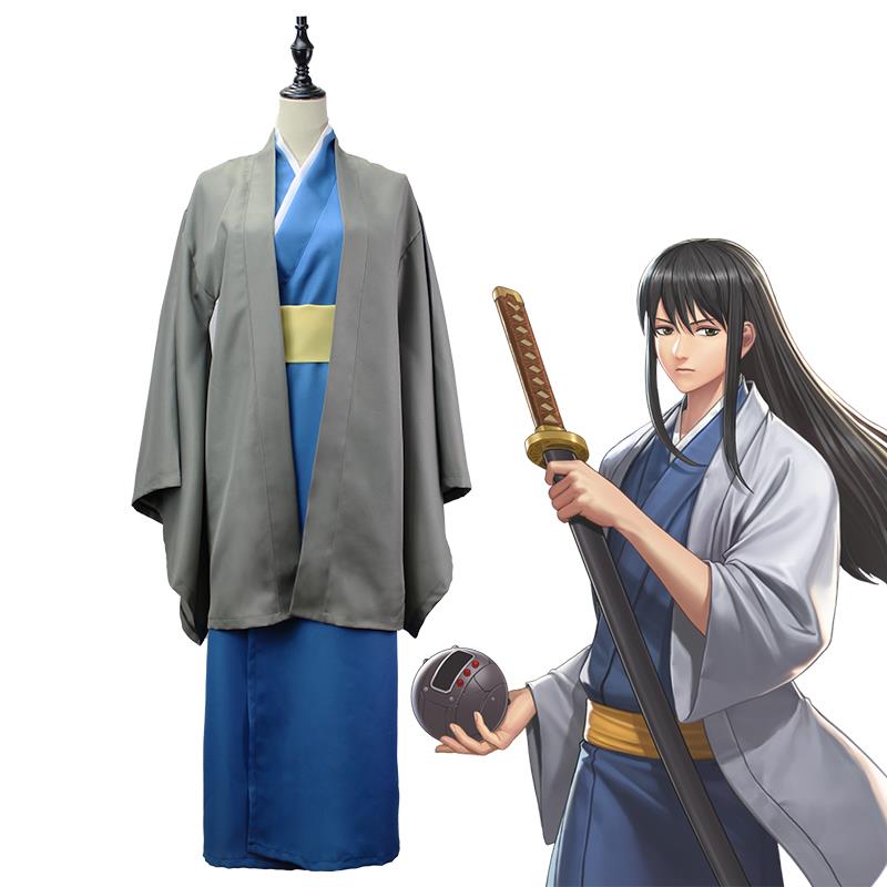 日本武士动漫 银魂桂小太郎play 和服男全套二次元角色扮演