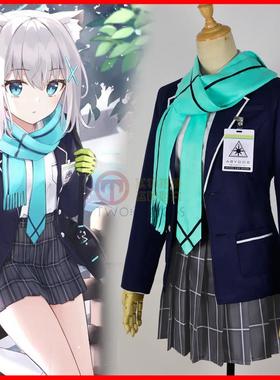 砂狼白子cosplay服碧蓝档案blue archive ABYDOS砂狼城子