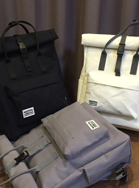 ROOTOTE日本双肩包IPAD背包13防泼水15.6寸小号电脑包14方形书包