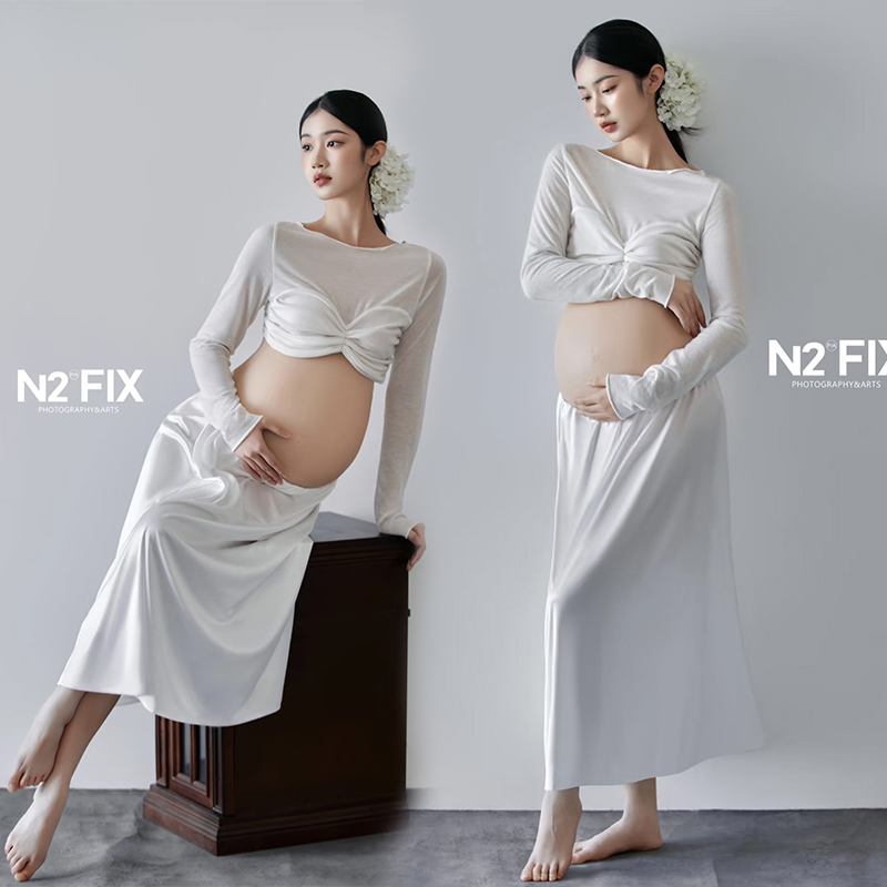 新款孕妇简约时尚影楼服装