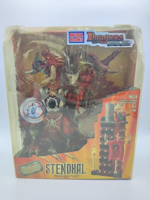 美高龙系列 美家宝 MEGABLOKS铂盔甲龙9624 积木