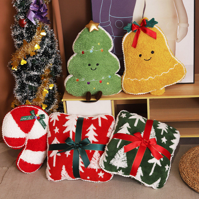 可爱创意圣诞树公仔毛绒玩具布娃娃玩偶睡觉抱枕儿童生日礼物女生