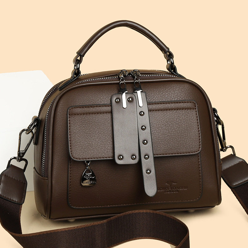 正品牌包包真皮女包斜挎包女士2025新款手提小包包单肩包百搭软皮